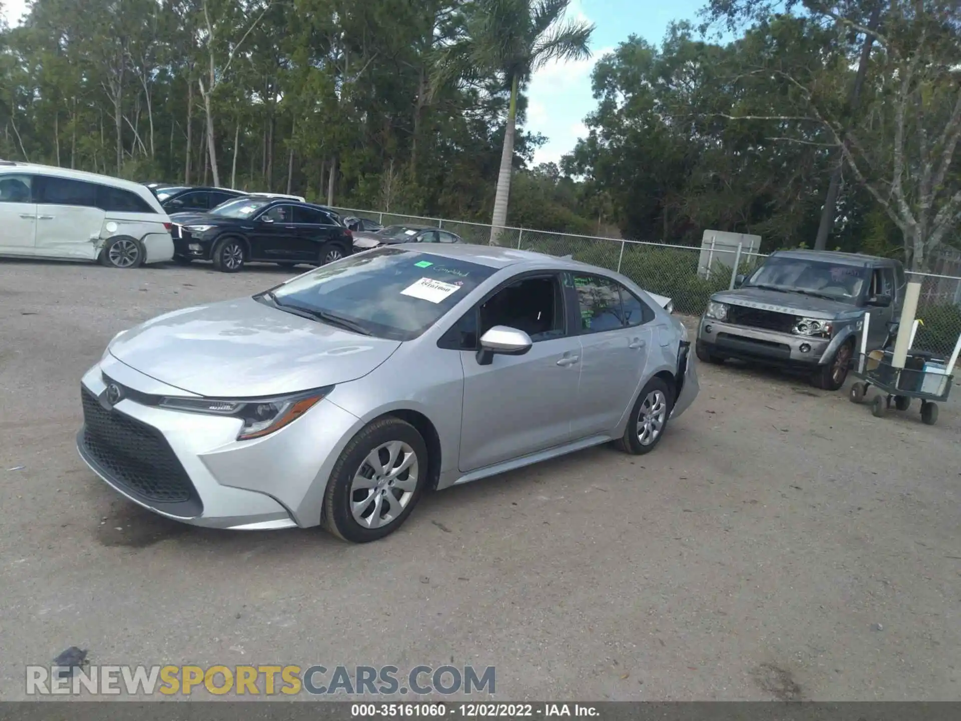 2 Photograph of a damaged car 5YFEPMAE1MP260518 TOYOTA COROLLA 2021