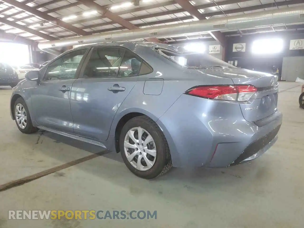 2 Photograph of a damaged car 5YFEPMAE1MP262124 TOYOTA COROLLA 2021