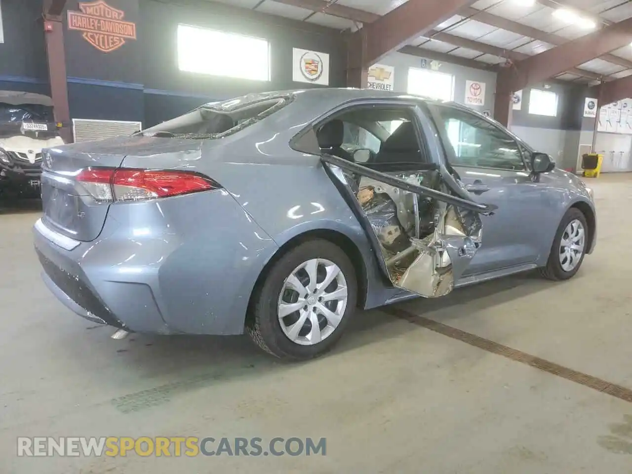3 Photograph of a damaged car 5YFEPMAE1MP262124 TOYOTA COROLLA 2021