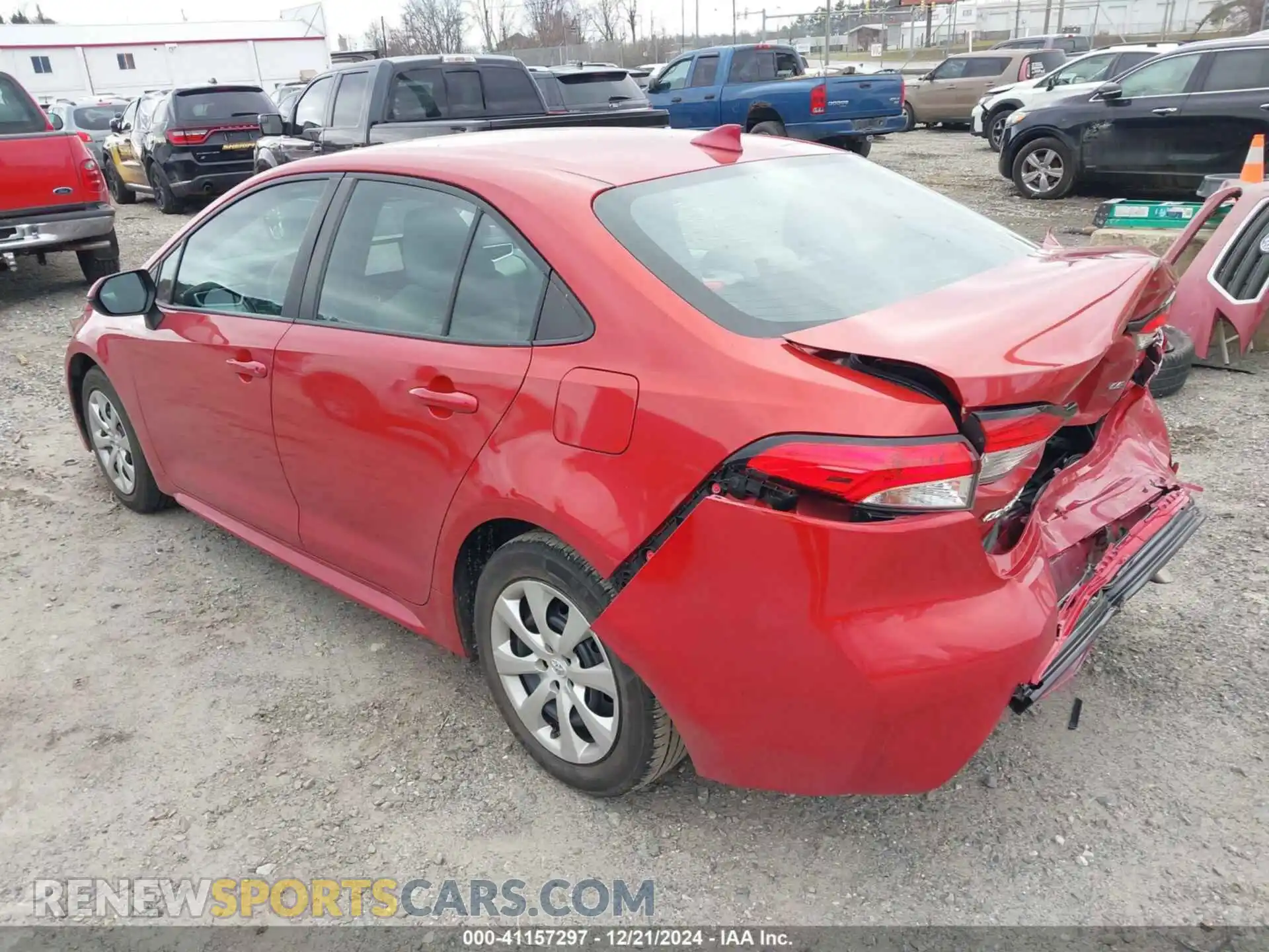 3 Photograph of a damaged car 5YFEPMAE1MP263189 TOYOTA COROLLA 2021