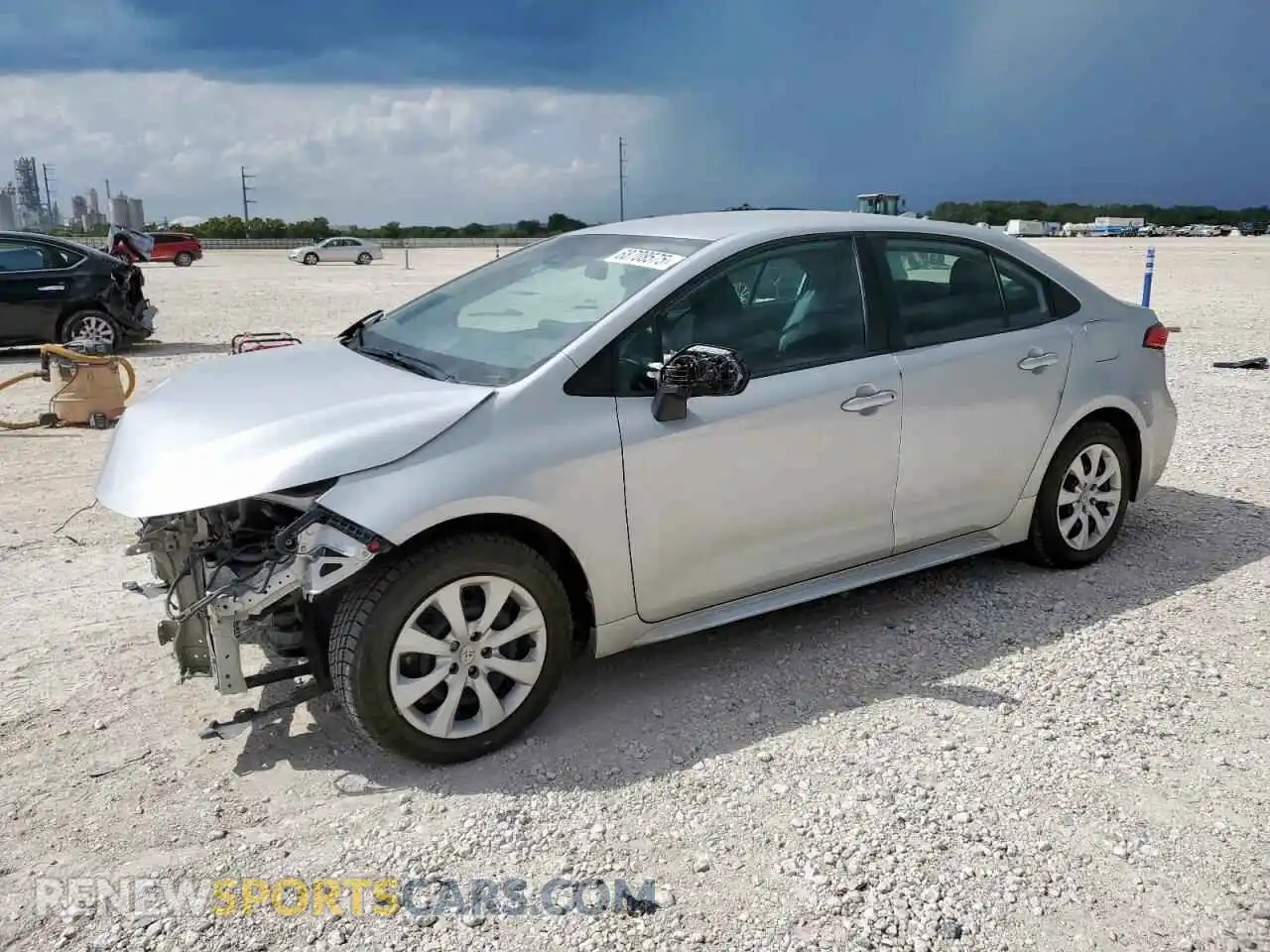 1 Photograph of a damaged car 5YFEPMAE1MP264634 TOYOTA COROLLA 2021