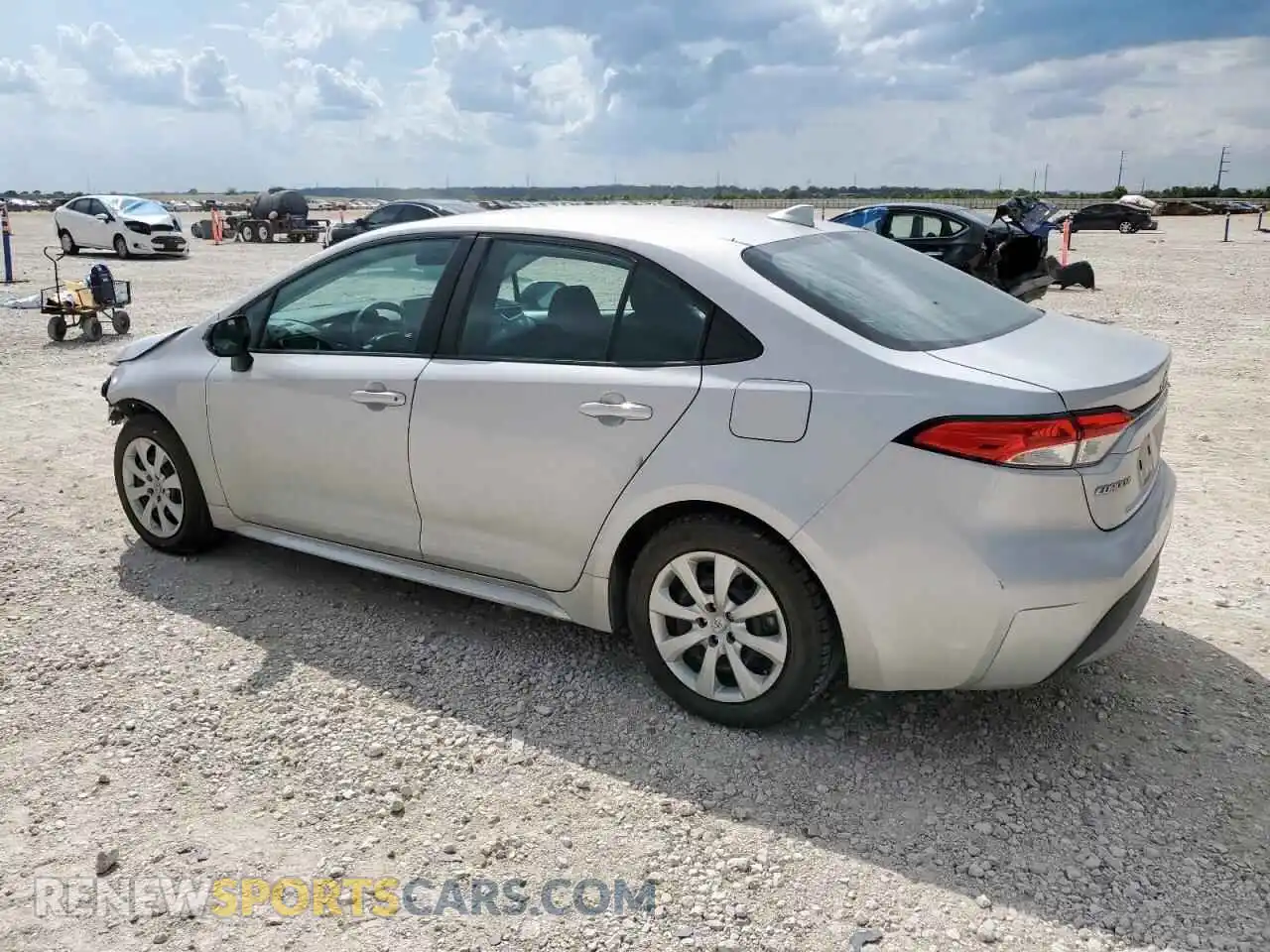 2 Photograph of a damaged car 5YFEPMAE1MP264634 TOYOTA COROLLA 2021