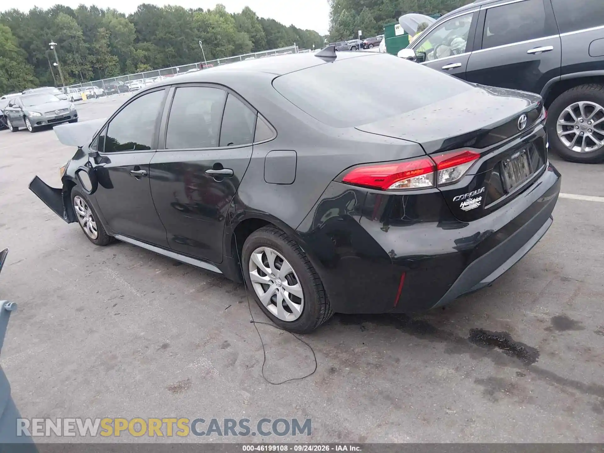 3 Photograph of a damaged car 5YFEPMAE1MP266531 TOYOTA COROLLA 2021