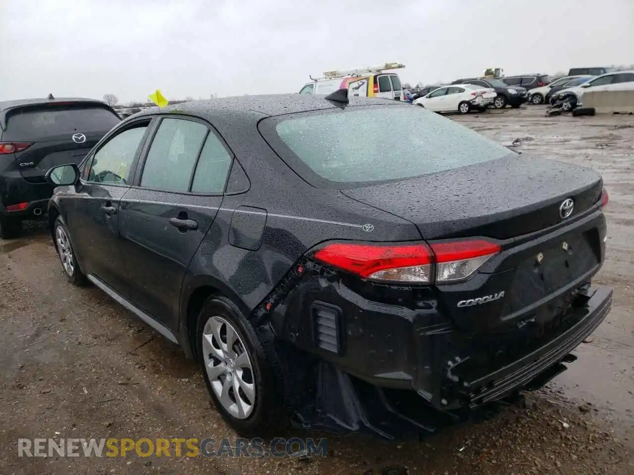 3 Photograph of a damaged car 5YFEPMAE1MP266657 TOYOTA COROLLA 2021