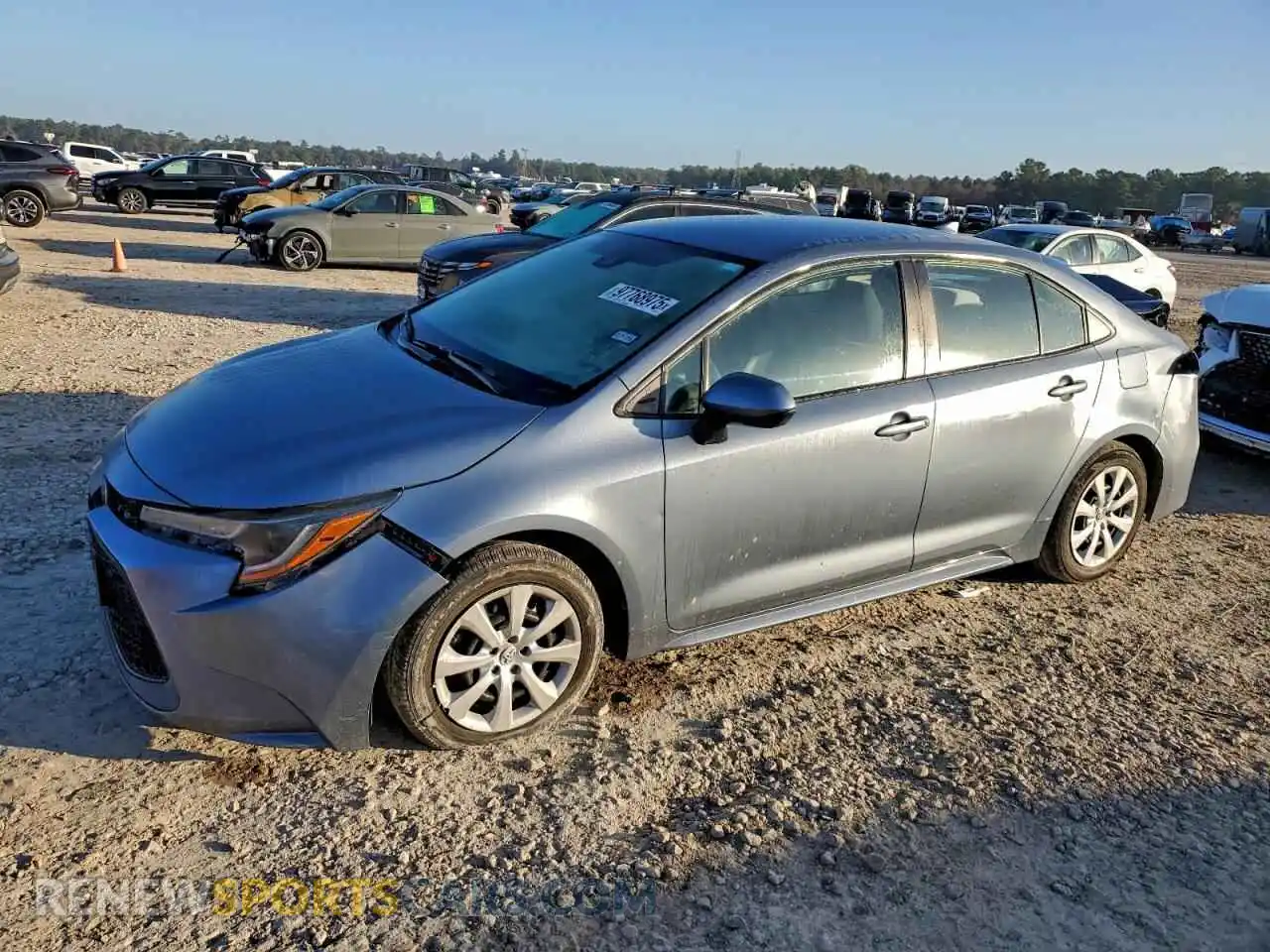 1 Photograph of a damaged car 5YFEPMAE1MP267405 TOYOTA COROLLA 2021