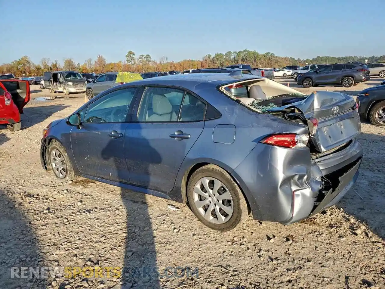 2 Photograph of a damaged car 5YFEPMAE1MP267405 TOYOTA COROLLA 2021