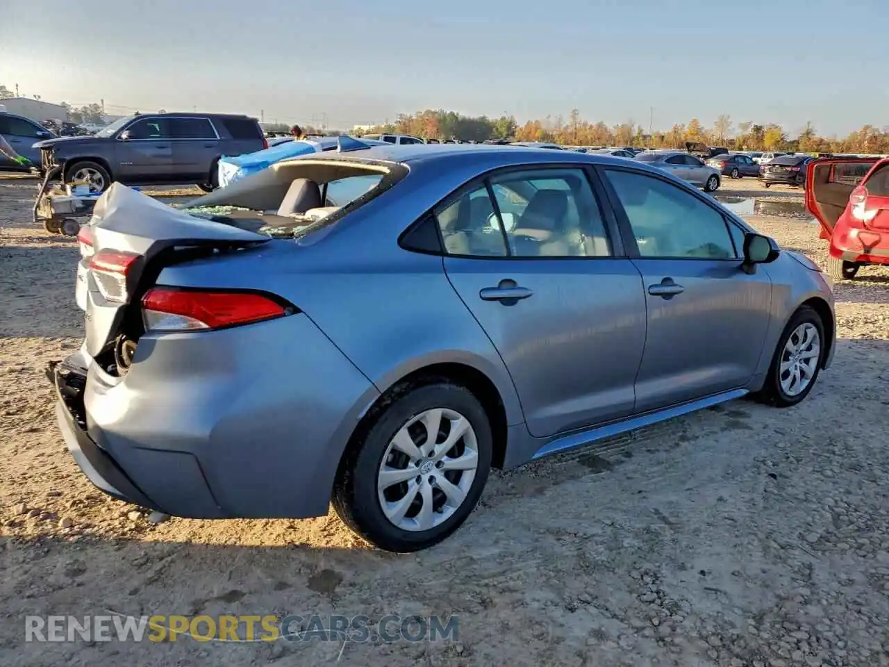 3 Photograph of a damaged car 5YFEPMAE1MP267405 TOYOTA COROLLA 2021