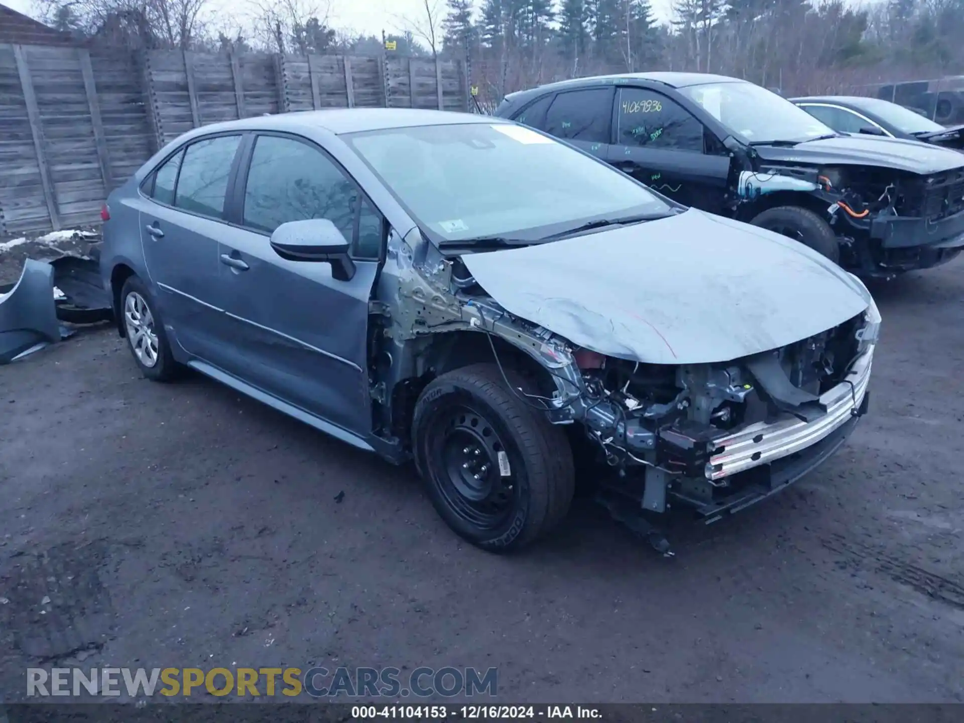 1 Photograph of a damaged car 5YFEPMAE1MP268179 TOYOTA COROLLA 2021