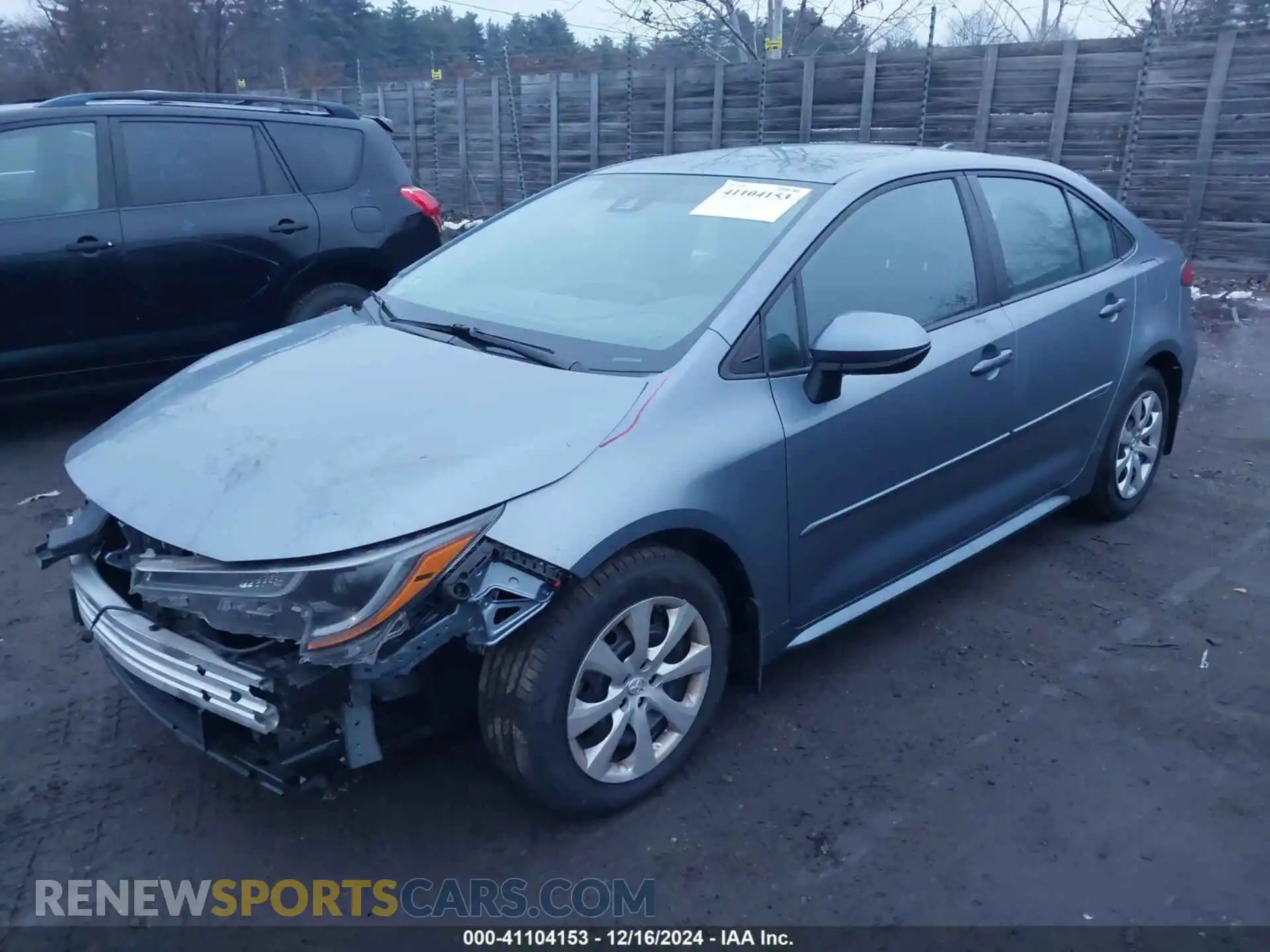 2 Photograph of a damaged car 5YFEPMAE1MP268179 TOYOTA COROLLA 2021