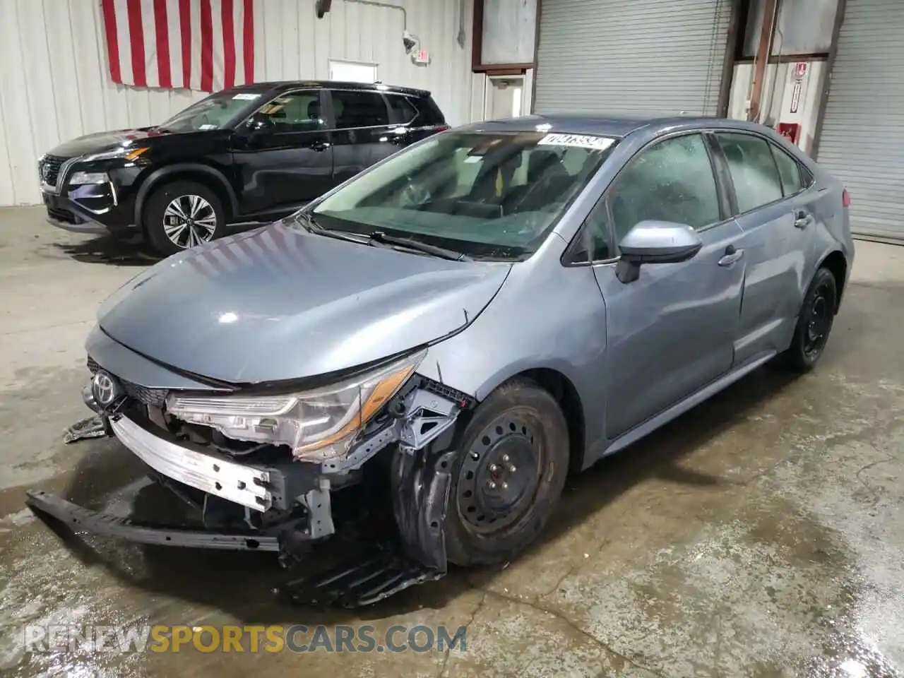 1 Photograph of a damaged car 5YFEPMAE2MP146933 TOYOTA COROLLA 2021