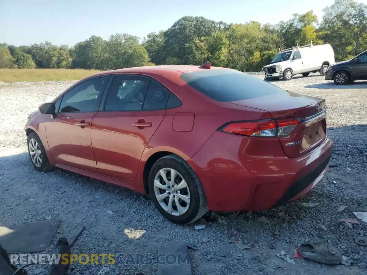 2 Photograph of a damaged car 5YFEPMAE2MP147385 TOYOTA COROLLA 2021