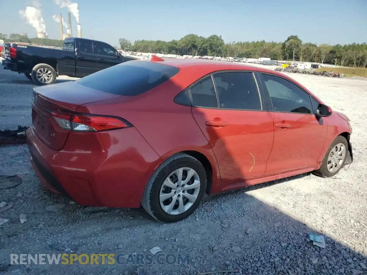 3 Photograph of a damaged car 5YFEPMAE2MP147385 TOYOTA COROLLA 2021