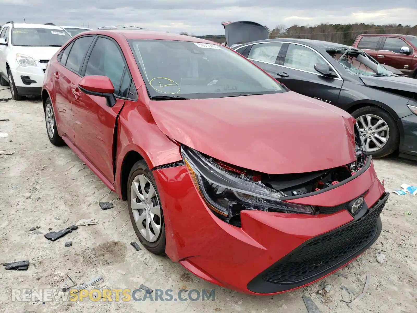 1 Photograph of a damaged car 5YFEPMAE2MP150206 TOYOTA COROLLA 2021