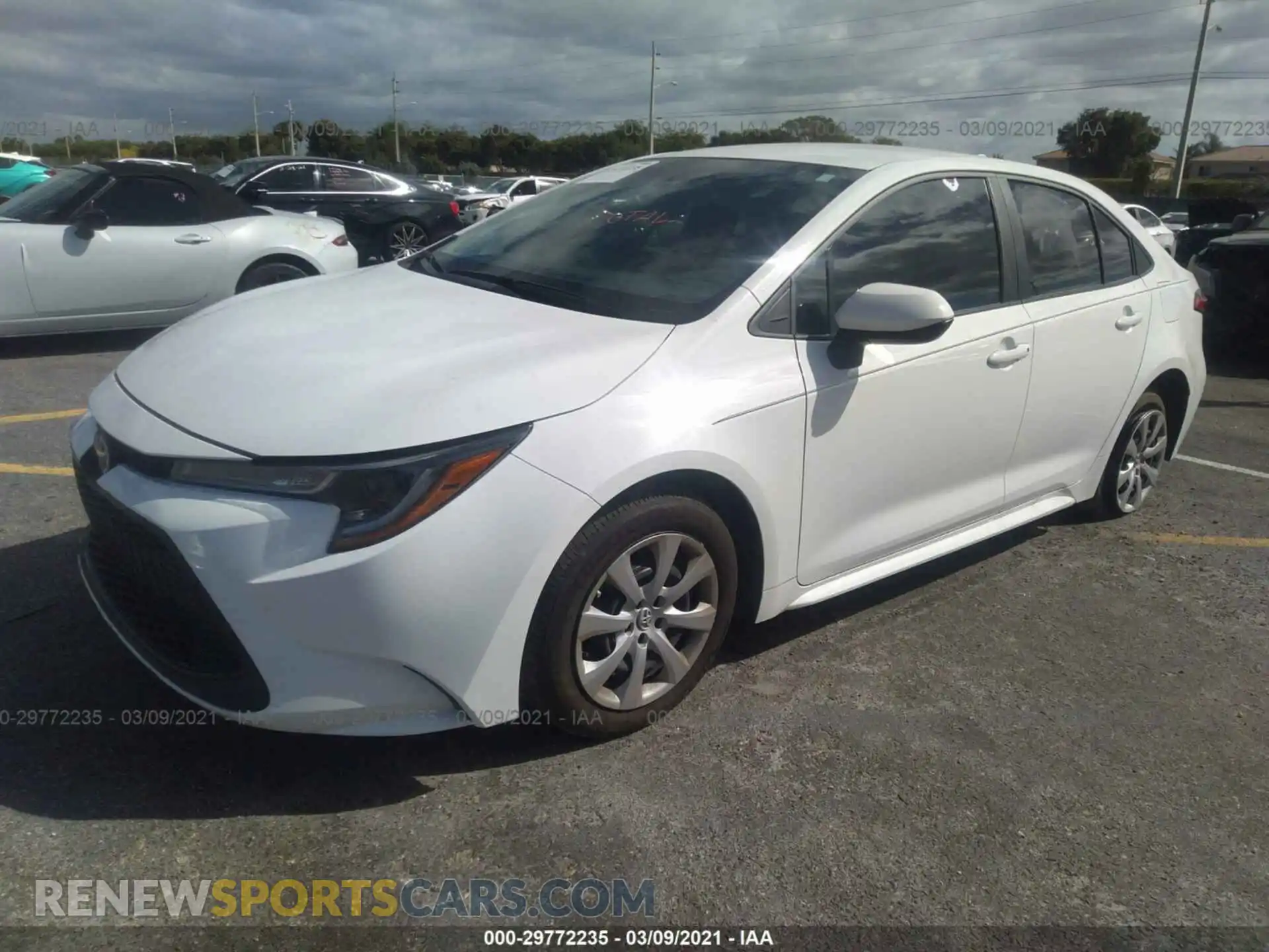 2 Photograph of a damaged car 5YFEPMAE2MP151498 TOYOTA COROLLA 2021