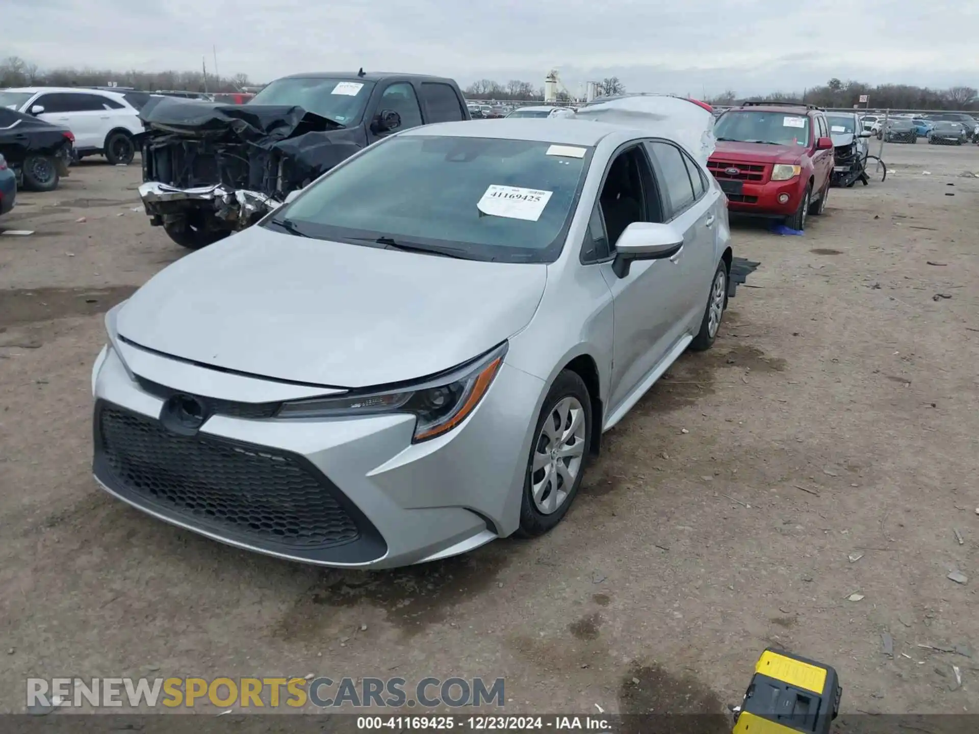 2 Photograph of a damaged car 5YFEPMAE2MP155955 TOYOTA COROLLA 2021