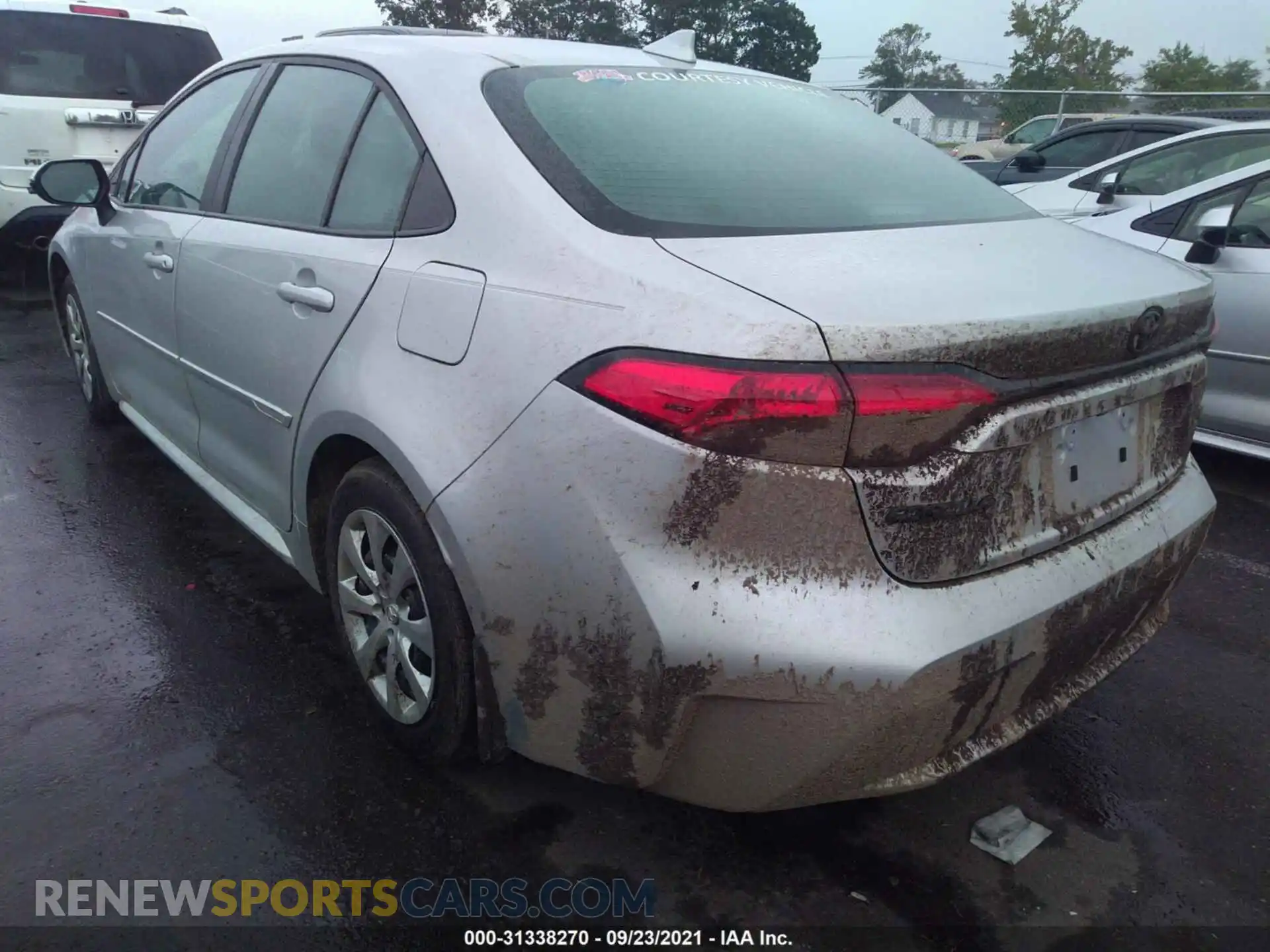3 Photograph of a damaged car 5YFEPMAE2MP158337 TOYOTA COROLLA 2021