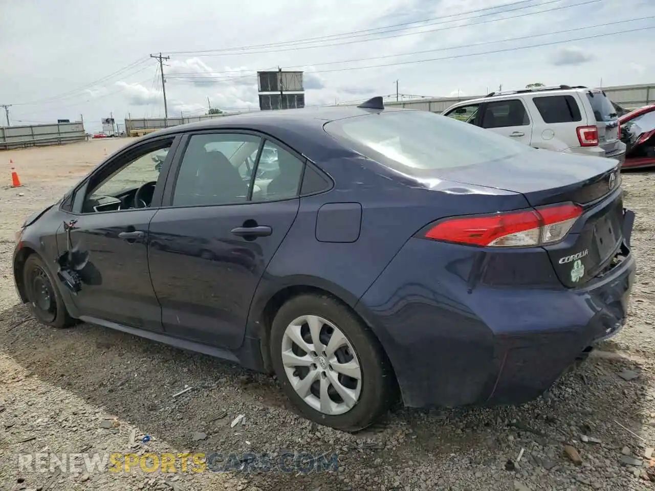2 Photograph of a damaged car 5YFEPMAE2MP158726 TOYOTA COROLLA 2021