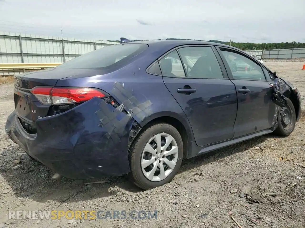 3 Photograph of a damaged car 5YFEPMAE2MP158726 TOYOTA COROLLA 2021