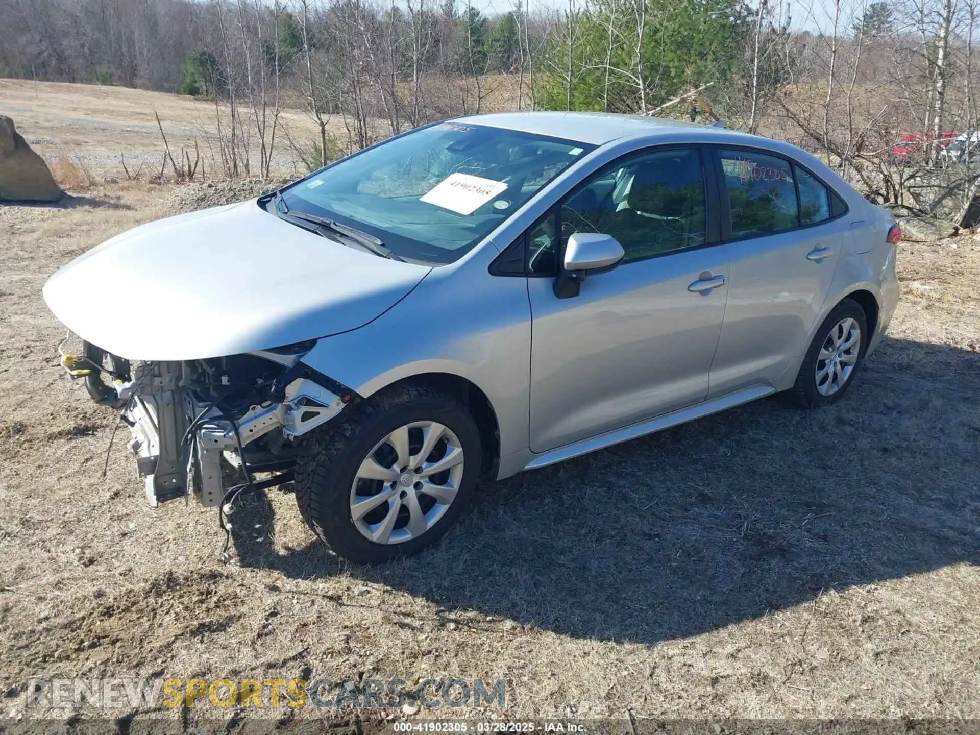 2 Photograph of a damaged car 5YFEPMAE2MP158757 TOYOTA COROLLA 2021
