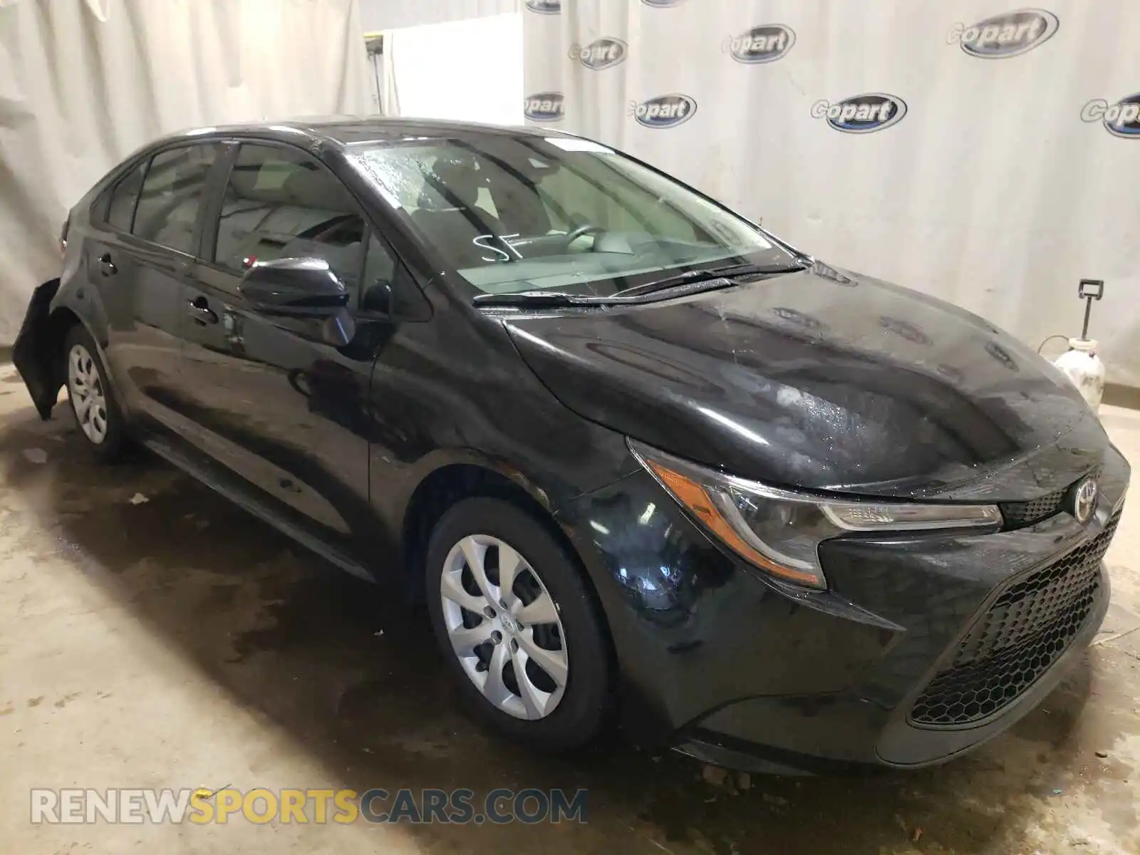 1 Photograph of a damaged car 5YFEPMAE2MP159603 TOYOTA COROLLA 2021