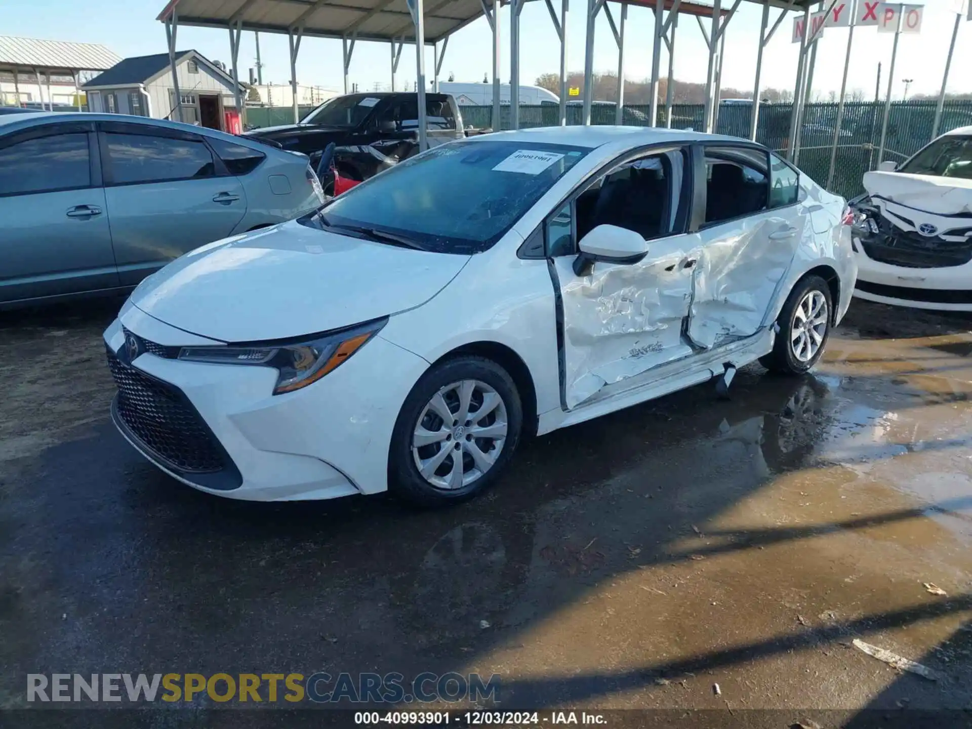 2 Photograph of a damaged car 5YFEPMAE2MP165532 TOYOTA COROLLA 2021