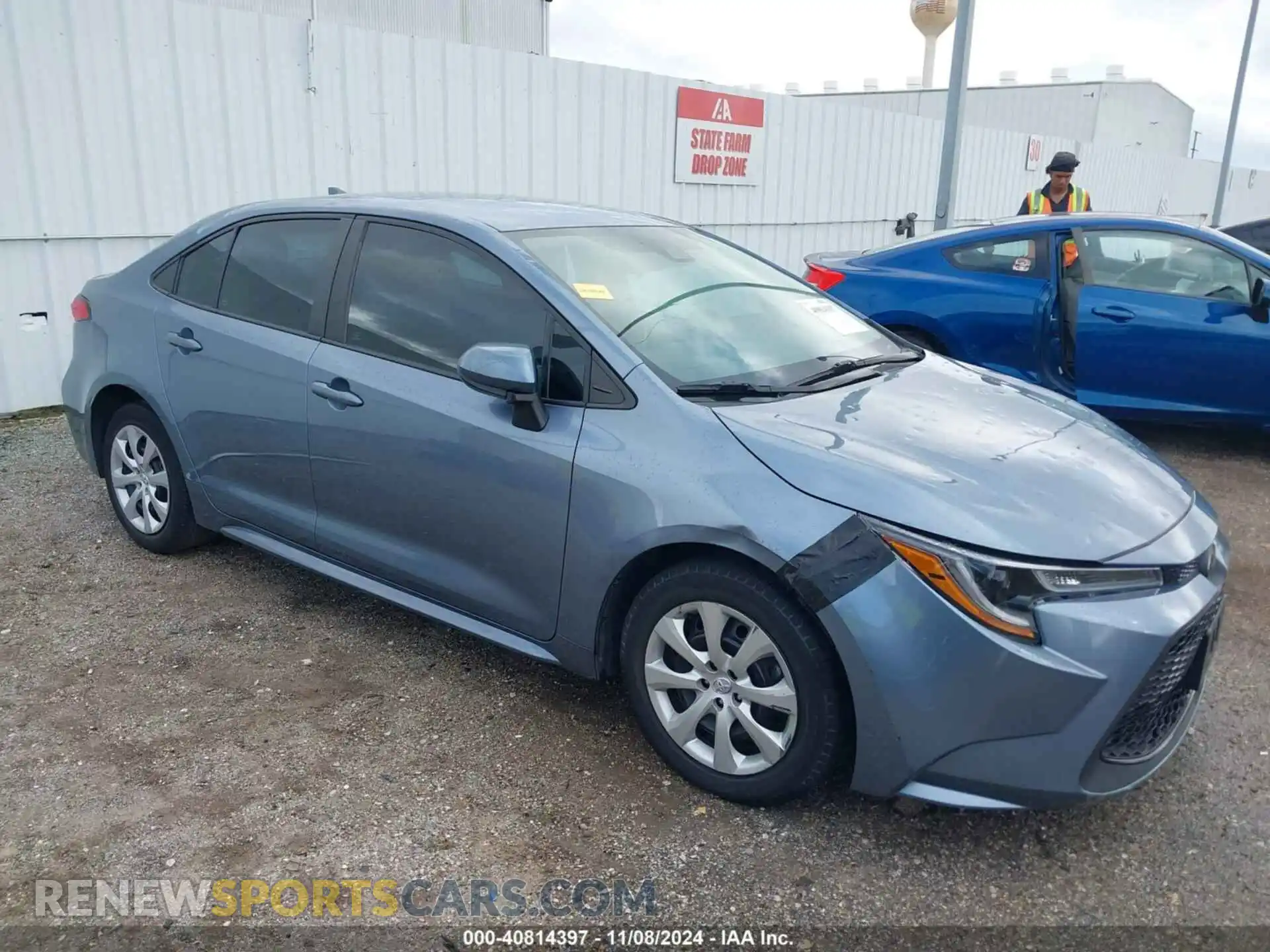 1 Photograph of a damaged car 5YFEPMAE2MP166907 TOYOTA COROLLA 2021