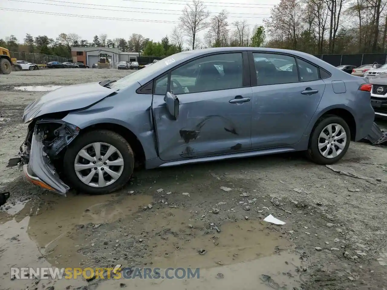 1 Photograph of a damaged car 5YFEPMAE2MP169631 TOYOTA COROLLA 2021