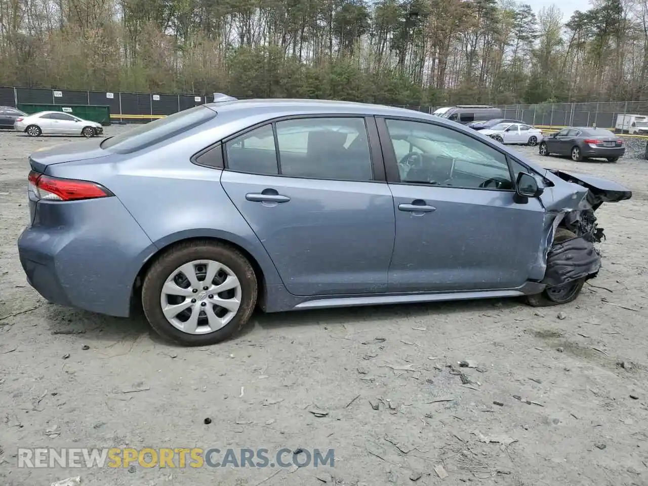 3 Photograph of a damaged car 5YFEPMAE2MP169631 TOYOTA COROLLA 2021