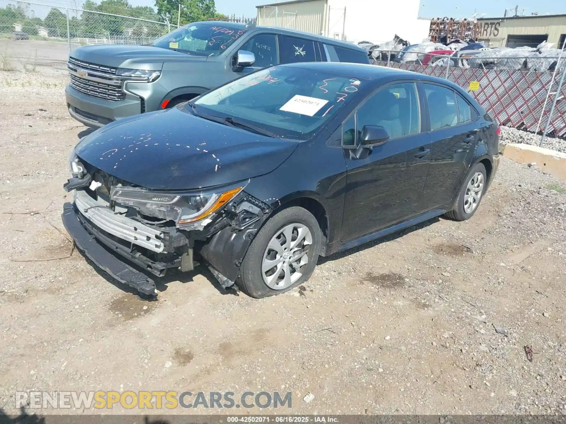 2 Photograph of a damaged car 5YFEPMAE2MP174649 TOYOTA COROLLA 2021