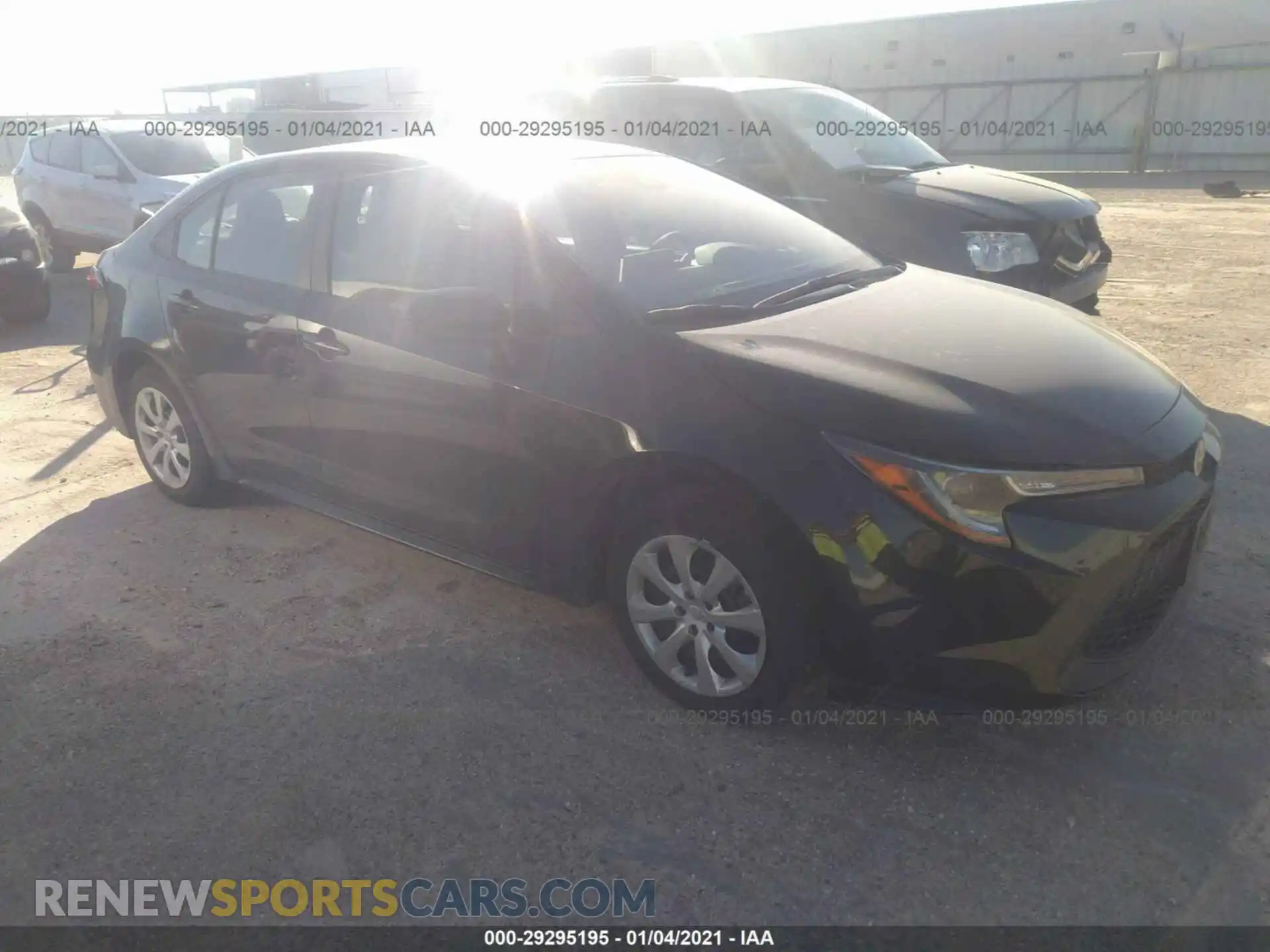 1 Photograph of a damaged car 5YFEPMAE2MP179284 TOYOTA COROLLA 2021