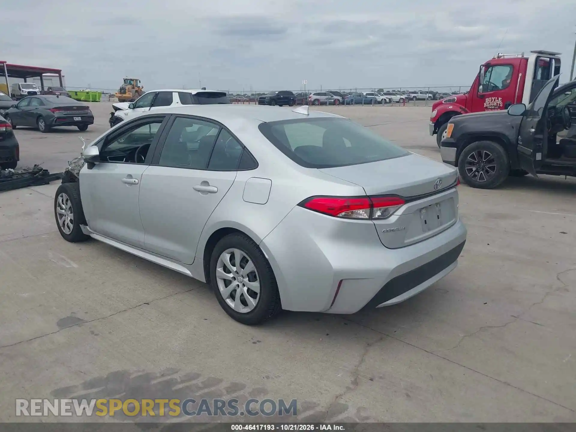 3 Photograph of a damaged car 5YFEPMAE2MP179947 TOYOTA COROLLA 2021