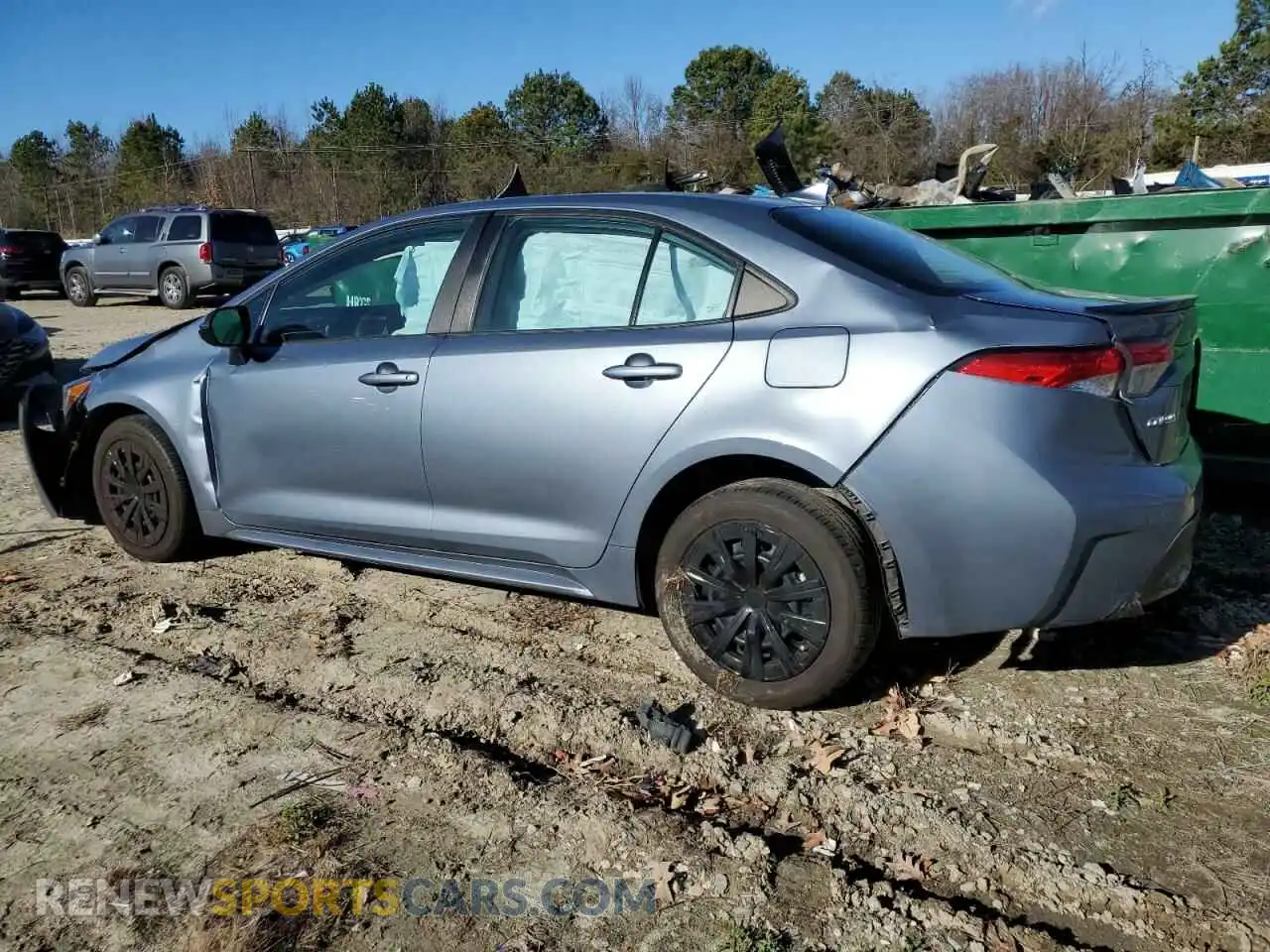 2 Photograph of a damaged car 5YFEPMAE2MP180872 TOYOTA COROLLA 2021
