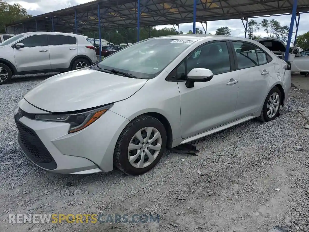 1 Photograph of a damaged car 5YFEPMAE2MP185134 TOYOTA COROLLA 2021