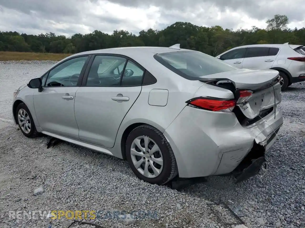 2 Photograph of a damaged car 5YFEPMAE2MP185134 TOYOTA COROLLA 2021