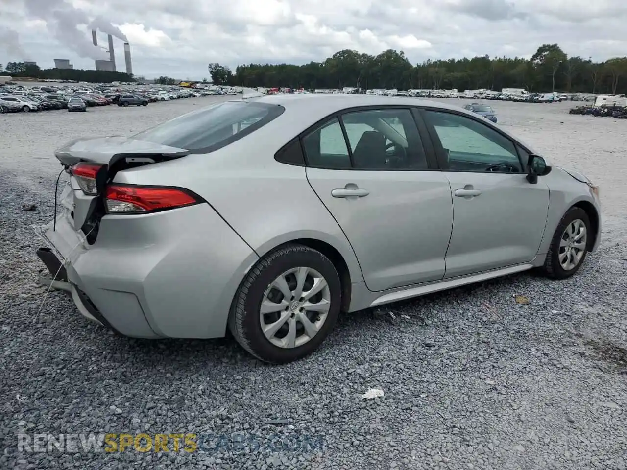 3 Photograph of a damaged car 5YFEPMAE2MP185134 TOYOTA COROLLA 2021