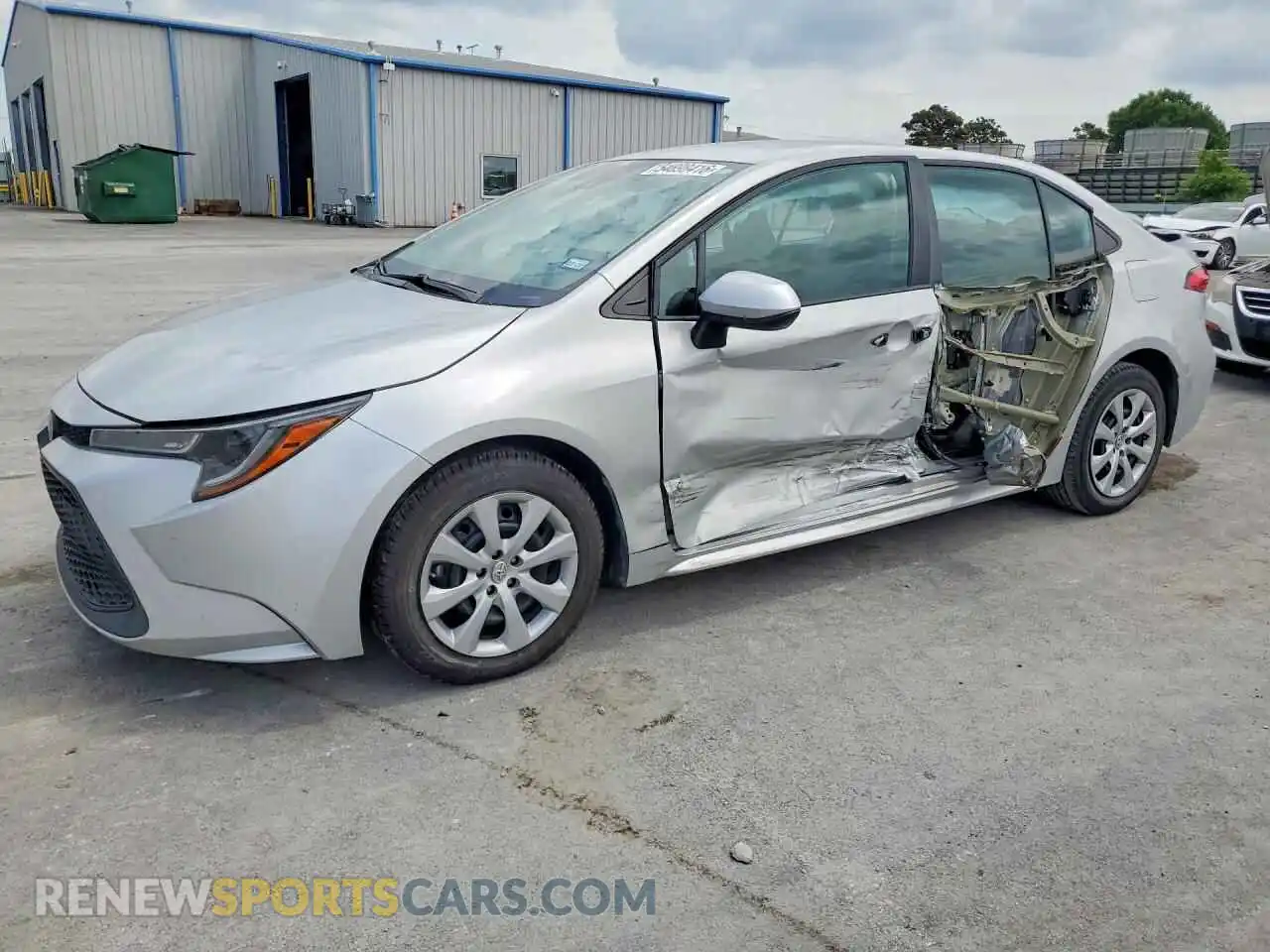 1 Photograph of a damaged car 5YFEPMAE2MP188650 TOYOTA COROLLA 2021