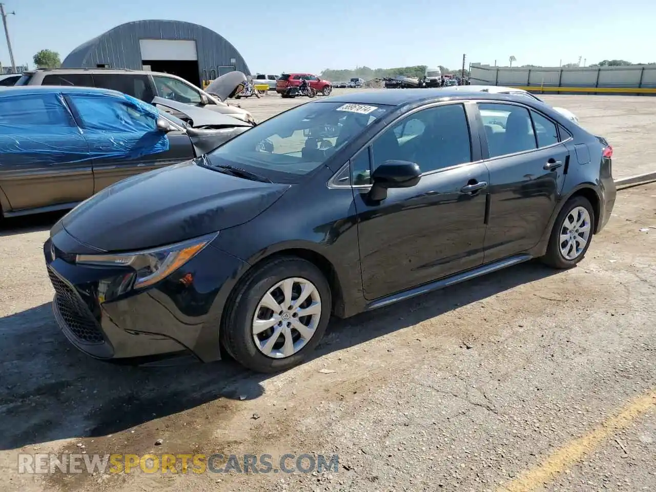 1 Photograph of a damaged car 5YFEPMAE2MP188860 TOYOTA COROLLA 2021