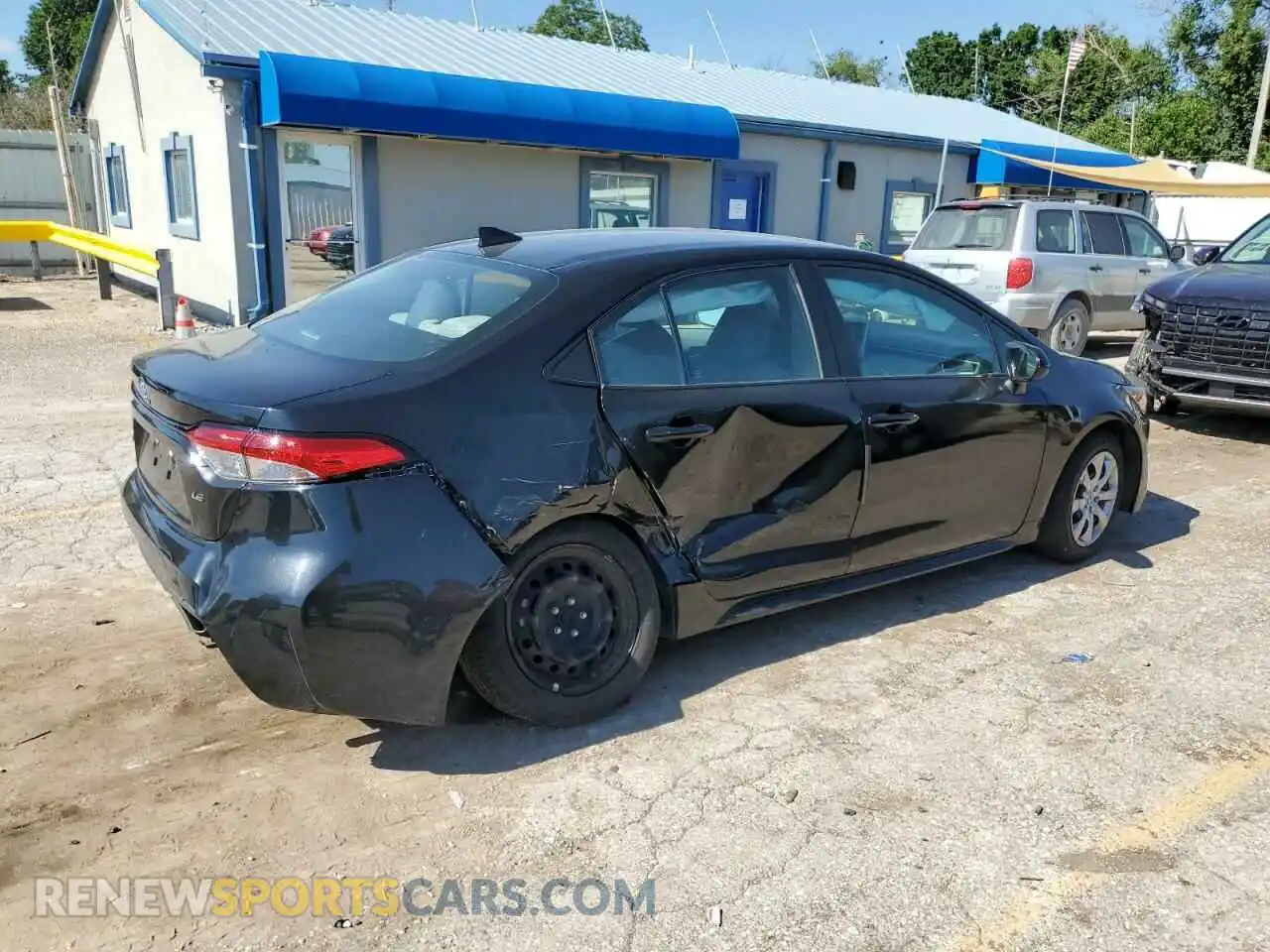 3 Photograph of a damaged car 5YFEPMAE2MP188860 TOYOTA COROLLA 2021