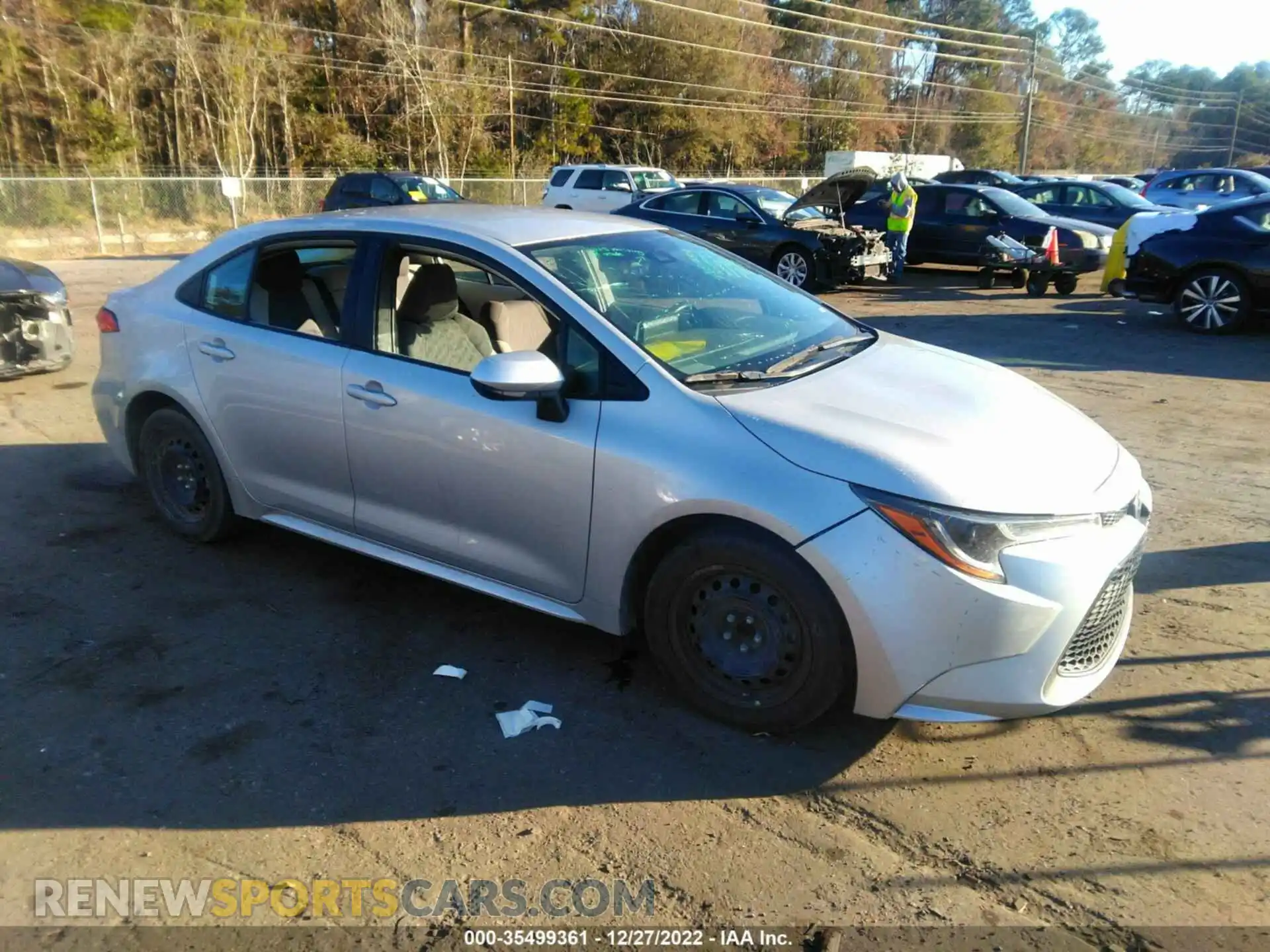 1 Photograph of a damaged car 5YFEPMAE2MP189555 TOYOTA COROLLA 2021