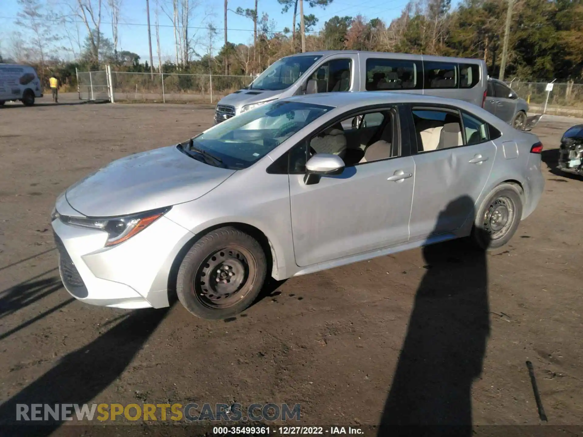 2 Photograph of a damaged car 5YFEPMAE2MP189555 TOYOTA COROLLA 2021