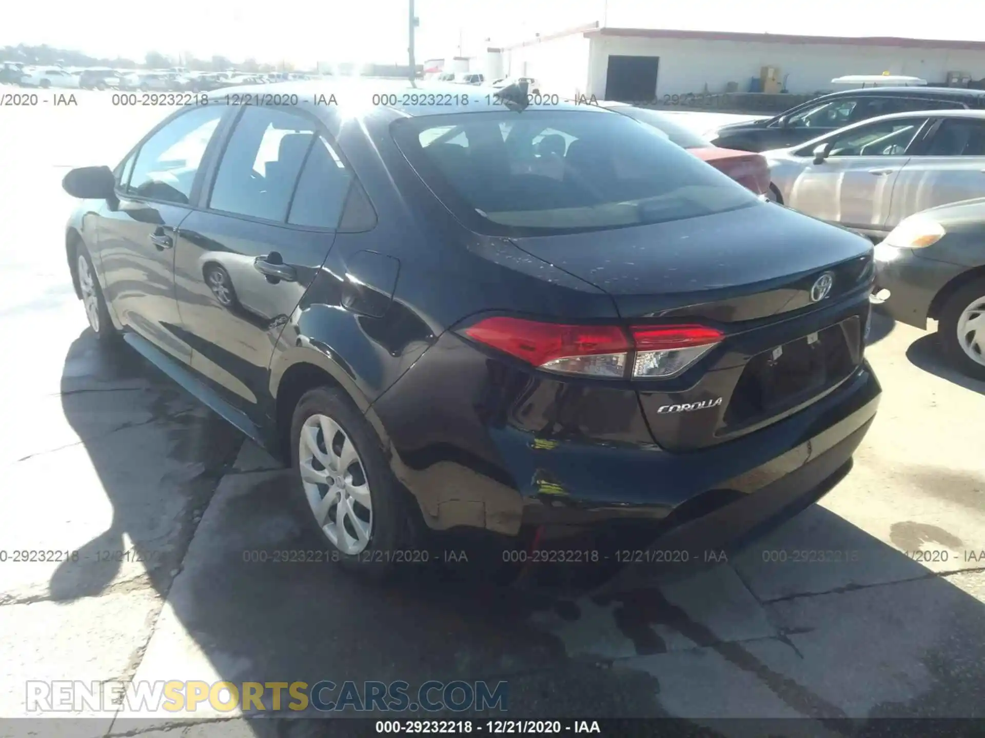 3 Photograph of a damaged car 5YFEPMAE2MP193671 TOYOTA COROLLA 2021