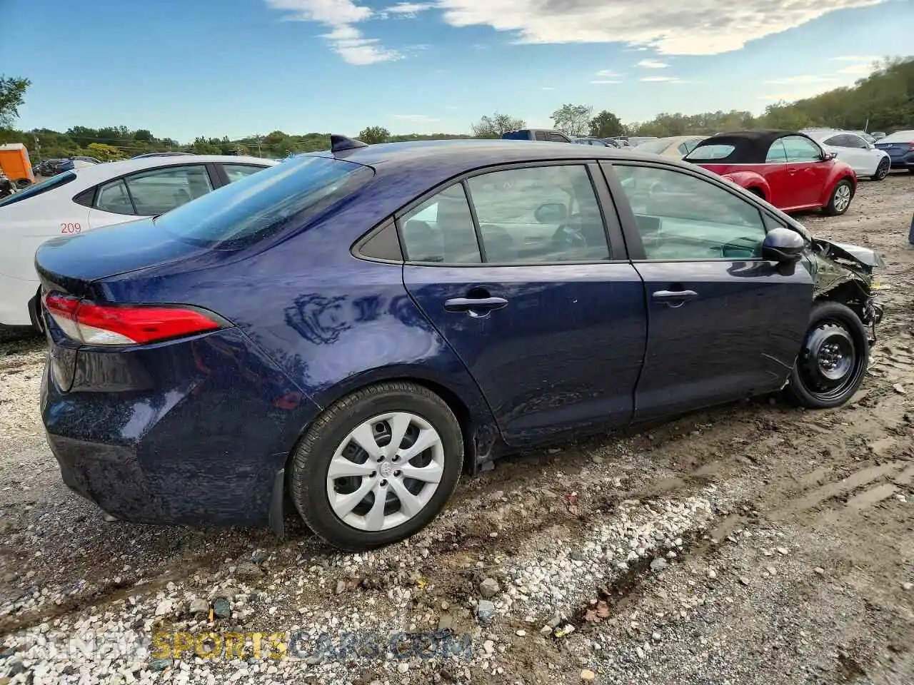 3 Photograph of a damaged car 5YFEPMAE2MP196022 TOYOTA COROLLA 2021