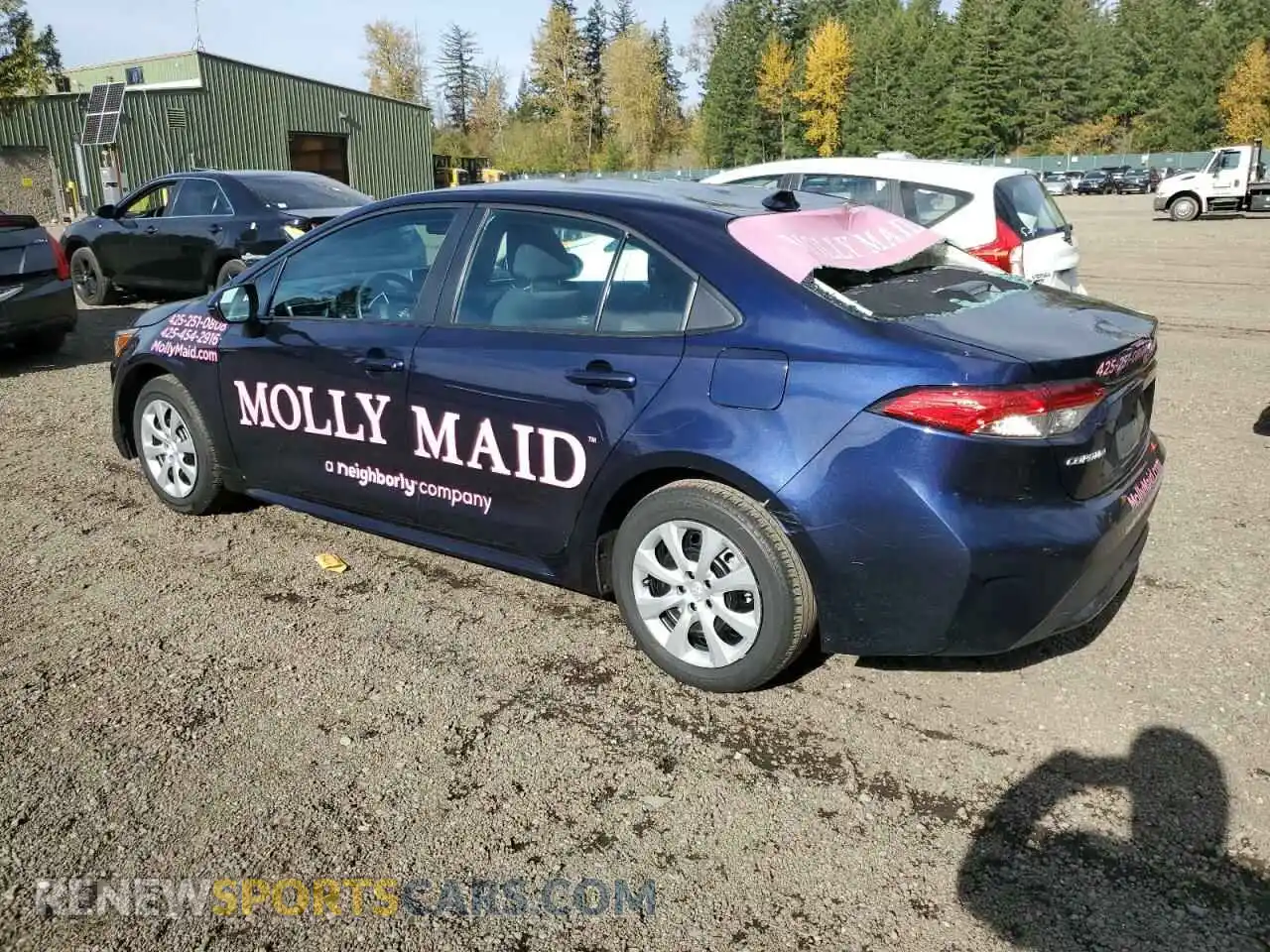 2 Photograph of a damaged car 5YFEPMAE2MP196778 TOYOTA COROLLA 2021