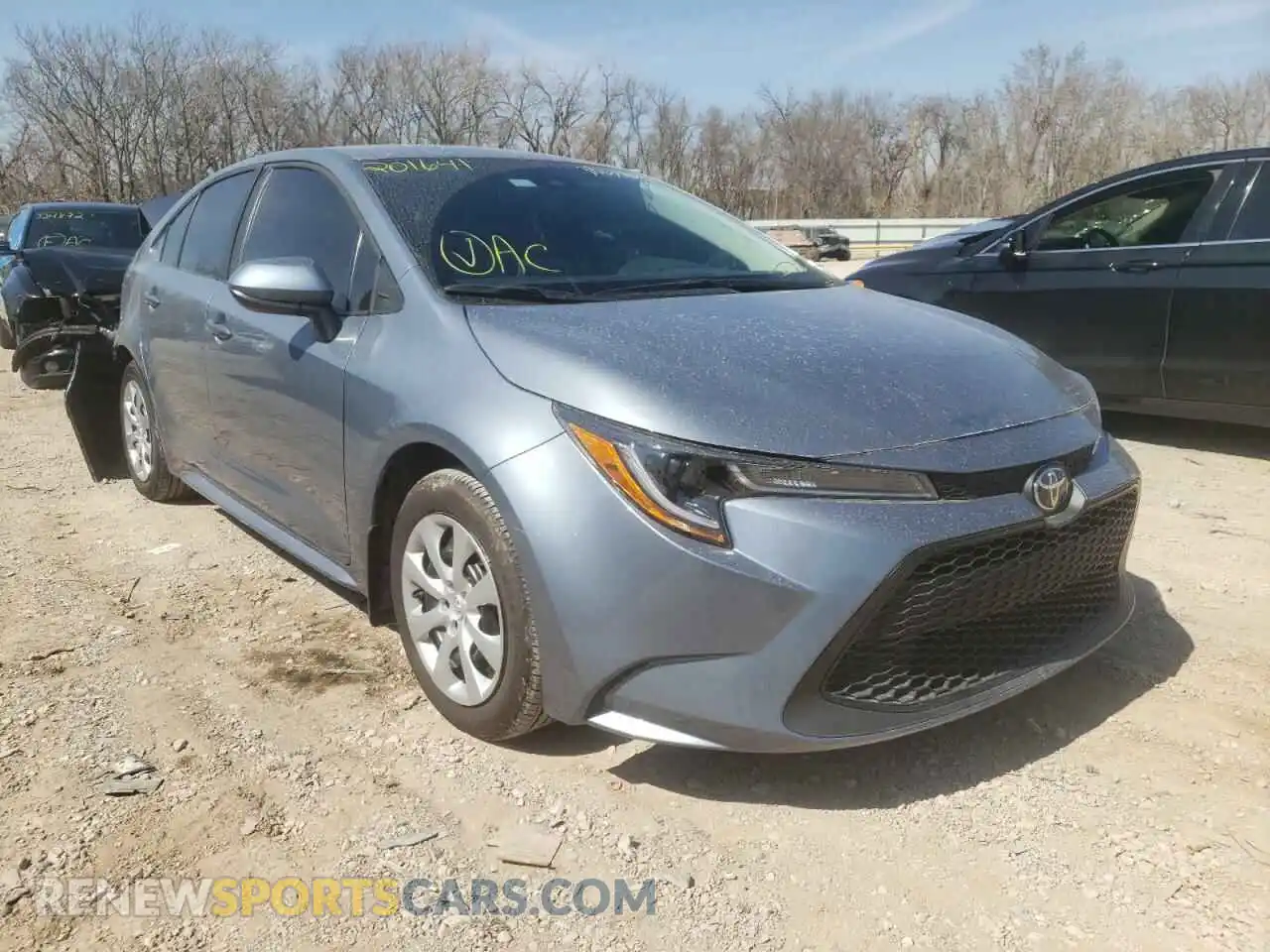 1 Photograph of a damaged car 5YFEPMAE2MP201641 TOYOTA COROLLA 2021