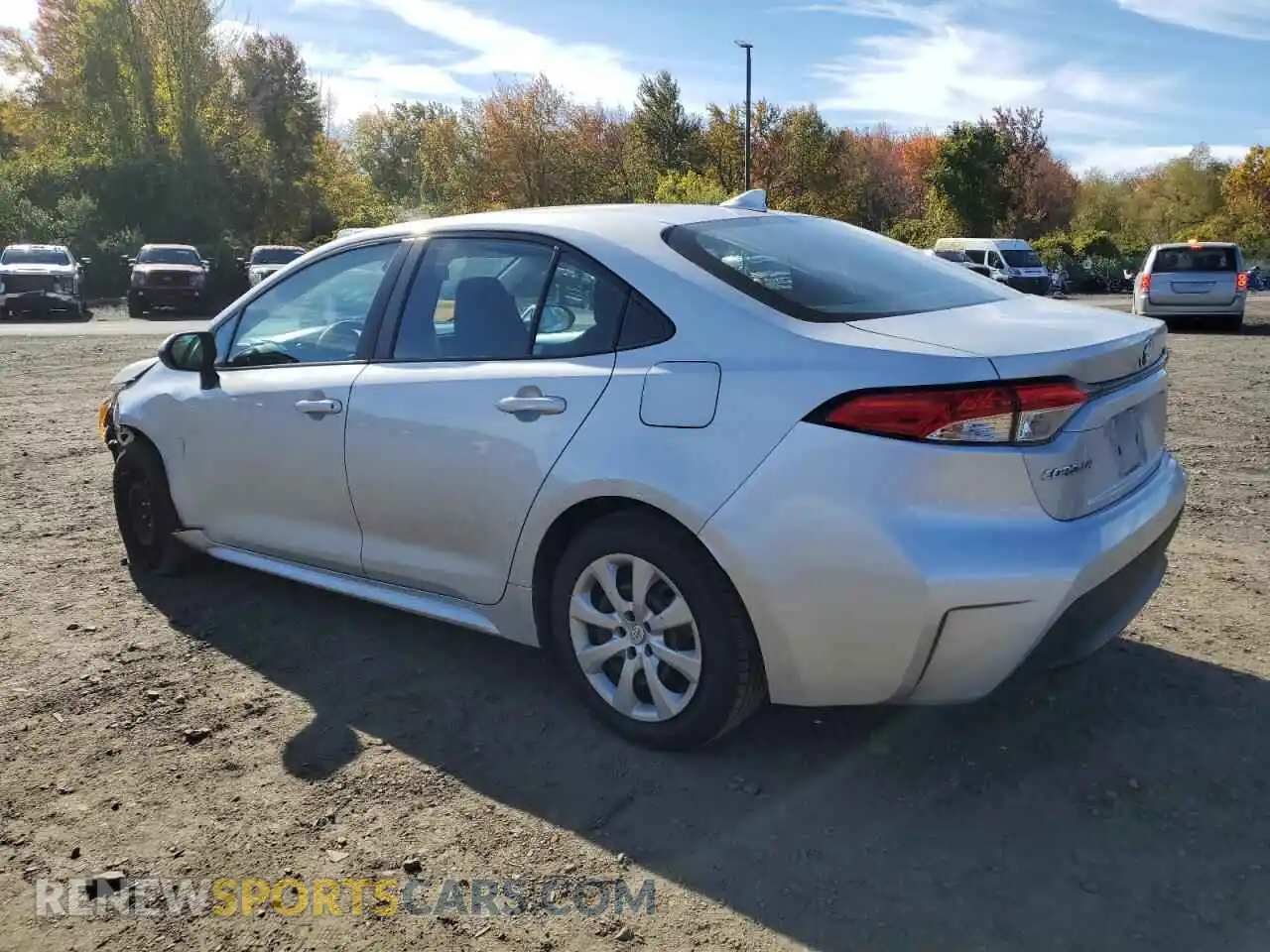 2 Photograph of a damaged car 5YFEPMAE2MP204295 TOYOTA COROLLA 2021