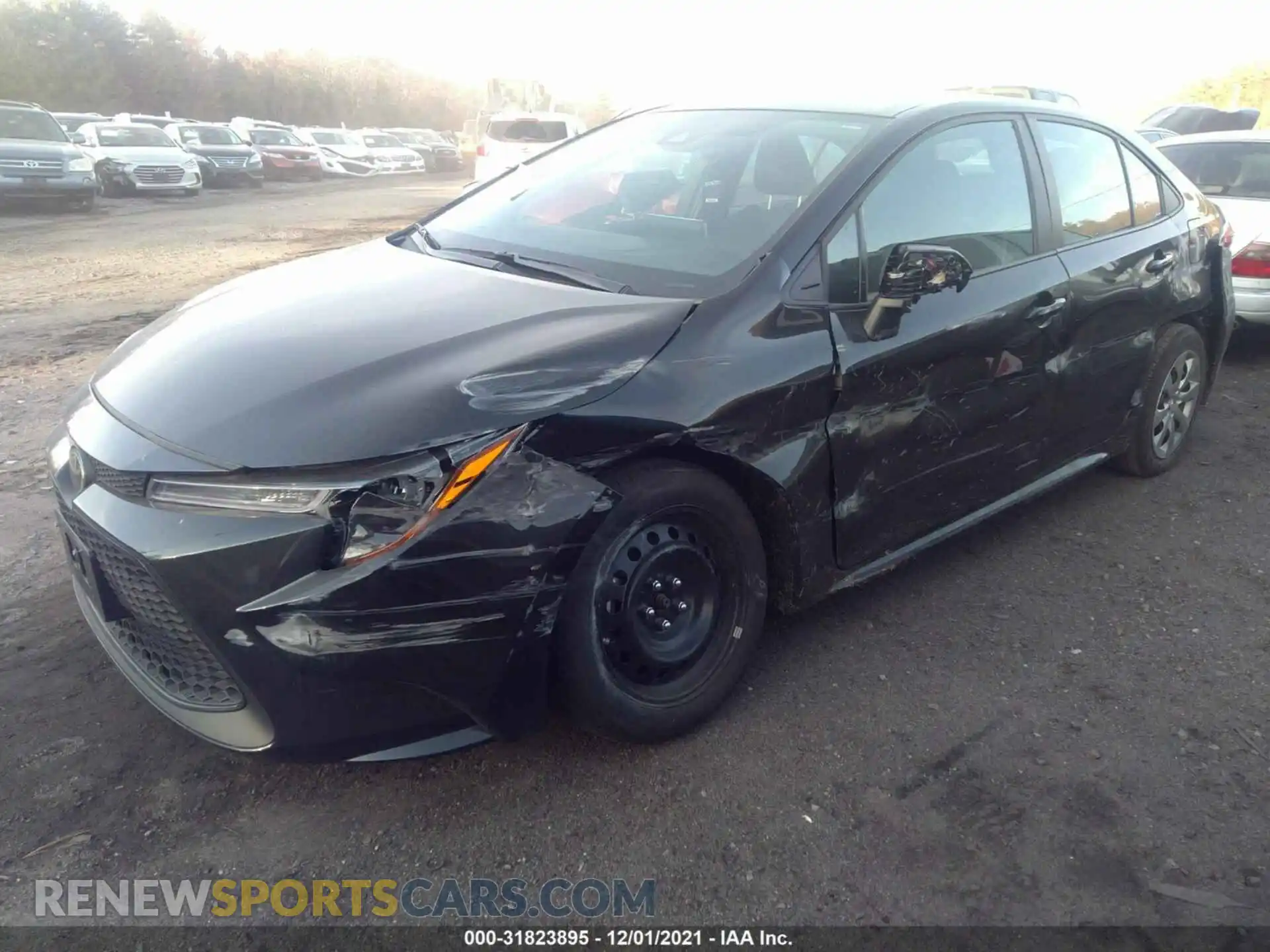 2 Photograph of a damaged car 5YFEPMAE2MP211781 TOYOTA COROLLA 2021
