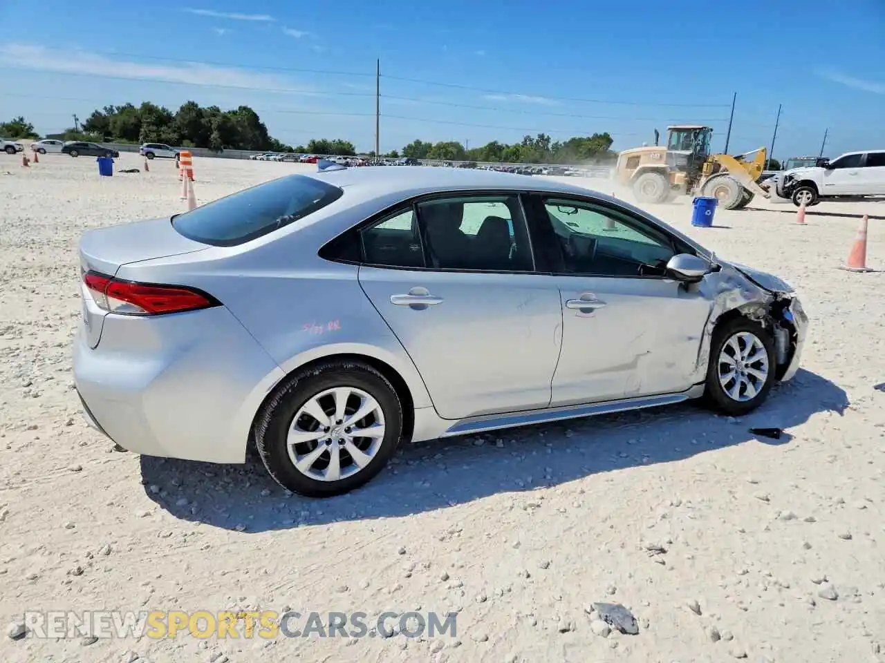 3 Photograph of a damaged car 5YFEPMAE2MP214776 TOYOTA COROLLA 2021