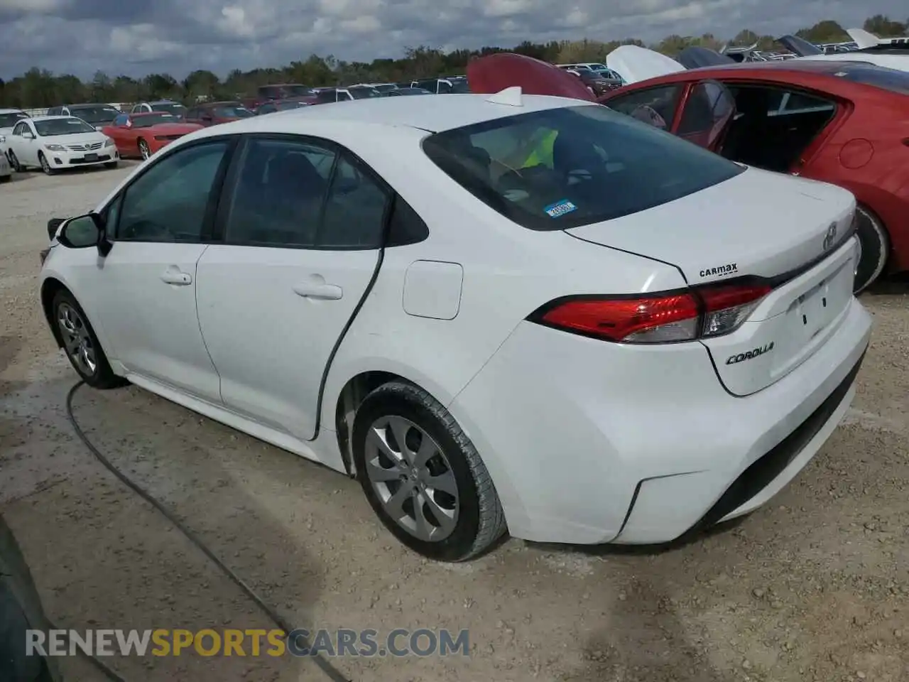 2 Photograph of a damaged car 5YFEPMAE2MP215197 TOYOTA COROLLA 2021