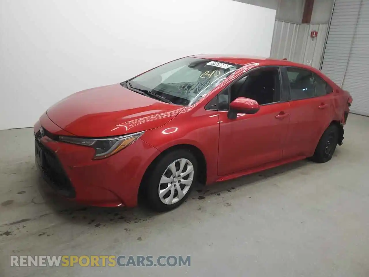 1 Photograph of a damaged car 5YFEPMAE2MP215717 TOYOTA COROLLA 2021