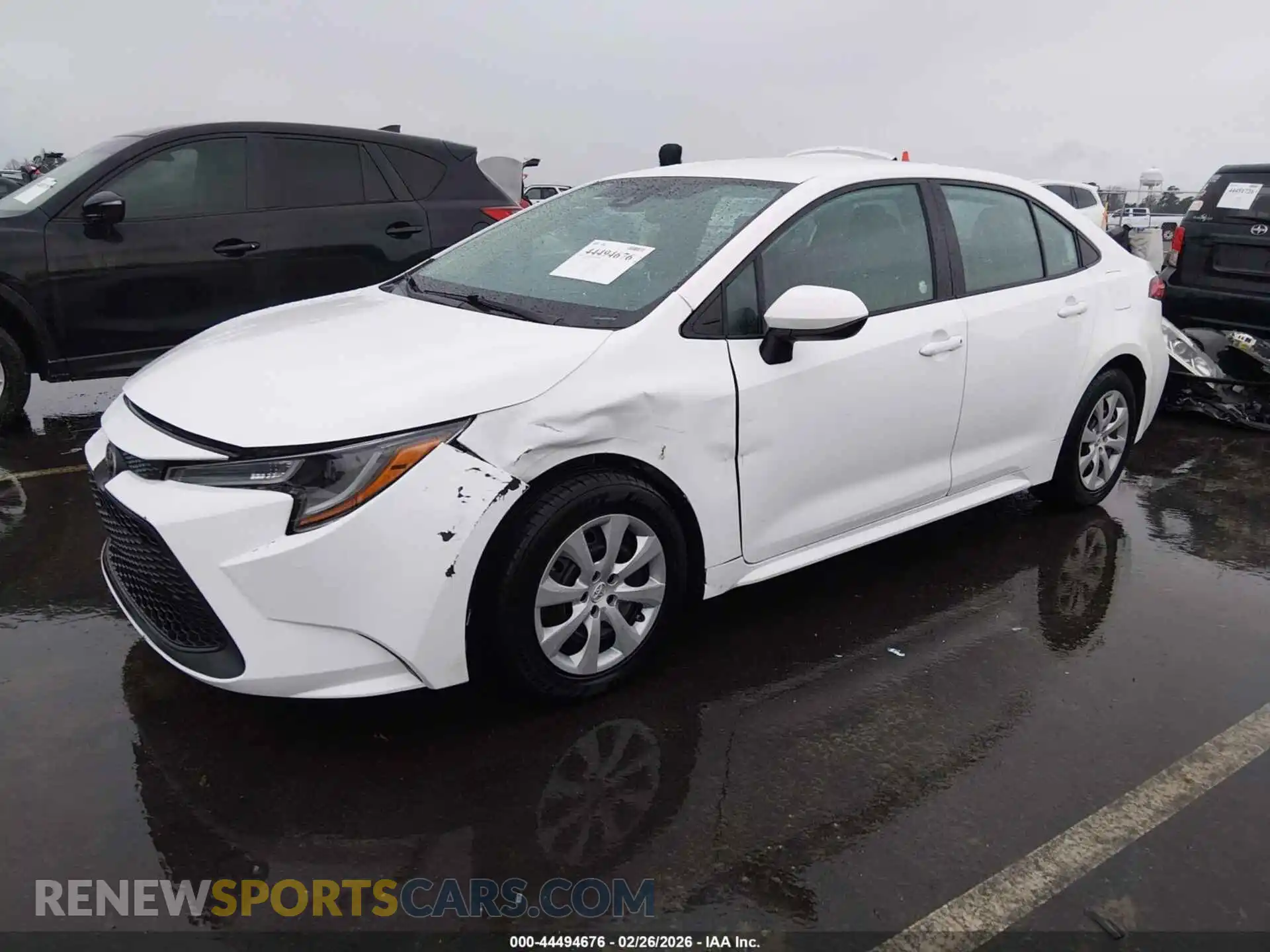 2 Photograph of a damaged car 5YFEPMAE2MP217550 TOYOTA COROLLA 2021